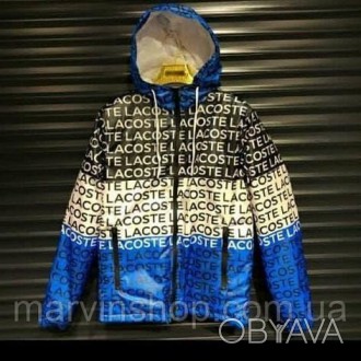 
Куртка ветровка мужская весна-осень утеплённая 3х цветная брендовая Lacoste
Уте. . фото 1