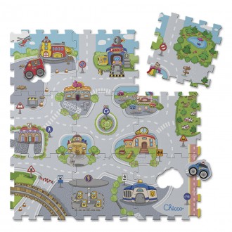 Коврик-мозаика Chicco Город. Київ. фото 1 Коврик-мозаика Chicco Город. Київ. фото 1