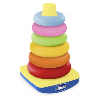 Игрушка-пирамидка Chicco Башня. Київ. фото 1 Игрушка-пирамидка Chicco Башня. Київ. фото 1