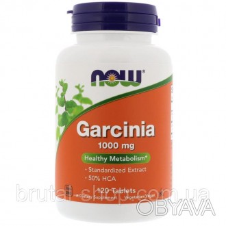 Гидроксилимонная кислота, которая содержится в каждой капсуле Garcinia от Now, п. . фото 1