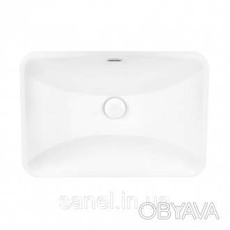 Раковина Qtap Jay QT0711K306W изготовлена из качественной керамики белого цвета . . фото 1