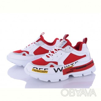 Стильные кроссовки Bayota женские красные с белым
✅ Код товара: B5166-3
✅ Размер. . фото 1