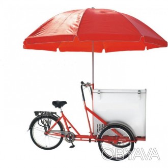 Трехколесный велосипед VEGA Riksha-2 (термобокс, зонтик) - это модель трехколесн. . фото 1