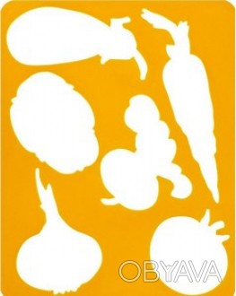 Трафарет Овочі Луч 9С487-08 370200
 
Трафарет - це зручний шаблон для малювання . . фото 1