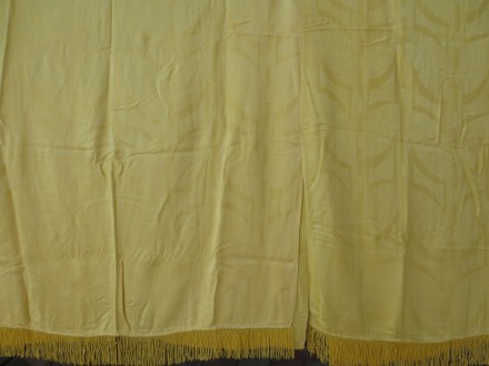 Нова, високоякісна, міцна шторна тканина приємних кольорів (жовтогарячого і лимо. . фото 6