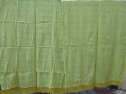 Нова, високоякісна, міцна шторна тканина приємних кольорів (жовтогарячого і лимо. . фото 5
