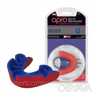 Капа OPRO Silver Red/Blue (art.002189005)
Призначення: для боксу та єдиноборств.. . фото 1