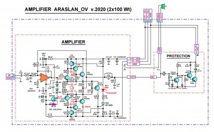 Усилитель AMPLIFIER  ARASLAN_OV  v.2020 (блок УНЧ) 2х100 Вт

Состояние  -  НОВ. . фото 9