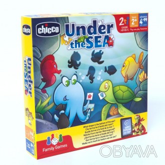 Настольная игра Chicco Under the Sea — самый увлекательный способ развития навык. . фото 1