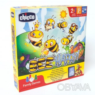 Настольная игра Chicco Bee Happy — увлекательный способ развития визуальной памя. . фото 1