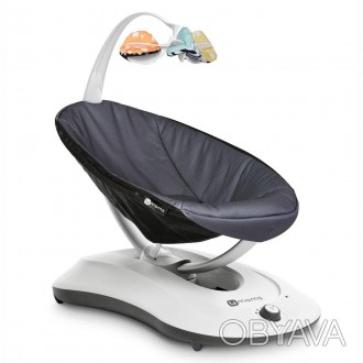 Колисальний центр 4Moms rockaRoo Dark Grey Cool Mesh (817980016477)
Особливості:. . фото 1