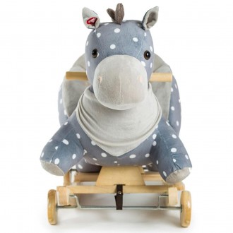 Лошадка-качалка с колесиками Kinderkraft Gray (KKZKONIGRY0000). Киев. фото 1 Лошадка-качалка с колесиками Kinderkraft Gray (KKZKONIGRY0000). Киев. фото 1