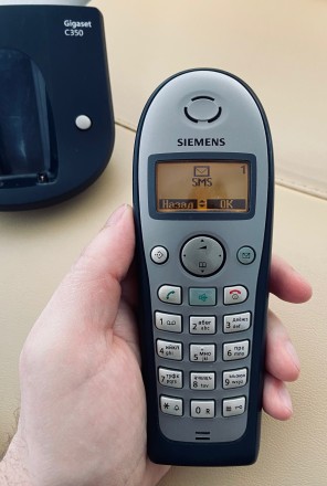 Продаю полностью исправный DECT-радиотелефон Siemens Gigaset C350.
Made in Germ. . фото 5