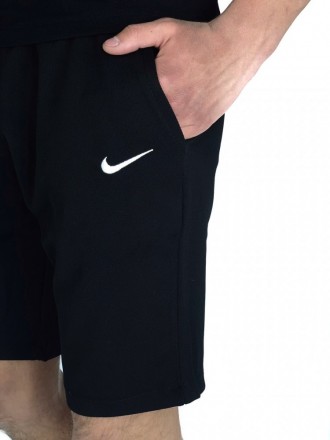 
 Шорты Nike (Найк) черные:
- Шорты Nike –выполнены из трикотажа (полиэстер + хл. . фото 9