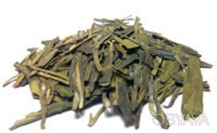 Лунцзин, колодец дракона ― зеленый китайский чай из провинции Чжэцзян. Самый зна. . фото 1