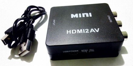 видеоконвертер с HDMI на AV переходник HDMI в RCA. Нововолинськ. фото 1 видеоконвертер с HDMI на AV переходник HDMI в RCA. Нововолинськ. фото 1