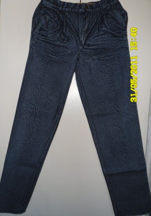 Продам джинсы новые. Размеры: Длина штанин от края штанины до края пояса - 114см. . фото 2