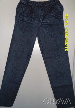Продам джинсы новые. Размеры: Длина штанин от края штанины до края пояса - 114см. . фото 1