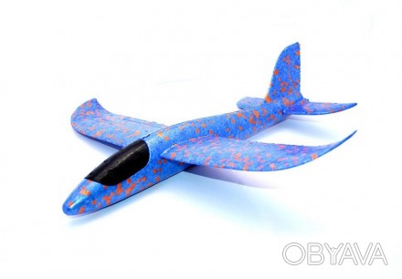 Метательный планер – это летающий самолетик, выполненный из легкого, гибкого и п. . фото 1
