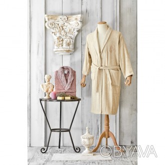 Набор халат с полотенцем Karaca Home - Valeria G.kurusu 2020-2 розовый
Производи. . фото 1
