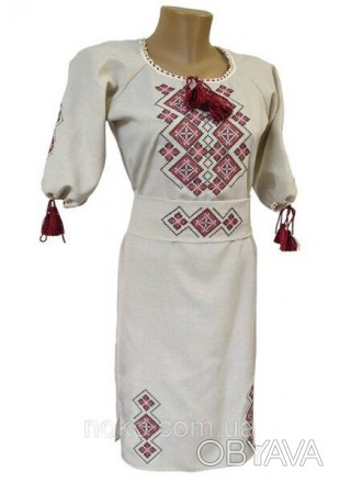 Украинское женское вышитое платье
 
 
Современно-классический стиль платья обесп. . фото 1