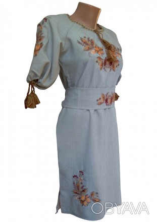 Женское вышитое платье в классическом стиле
Классическое женское вышитое платье . . фото 1