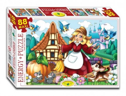 Пазлы "Золушка" 88 элементов. Борисполь. фото 1