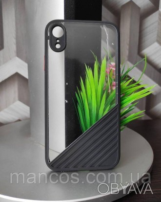 Силиконово-пластиковый чехол для iPhone XR черный с прозрачным
Новый!
Модель: iP. . фото 1