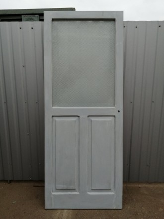 Двери старого образца, крепкие и прочные, с 1 погрунтованы со 2-й стороны покраш. . фото 5