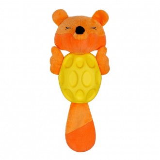 Іграшка для собак BRONZEDOG JUMBLE м'яка ЗВУКОВА Лисичка 27 СМ Оранжева. Ковель. фото 1 Іграшка для собак BRONZEDOG JUMBLE м'яка ЗВУКОВА Лисичка 27 СМ Оранжева. Ковель. фото 1