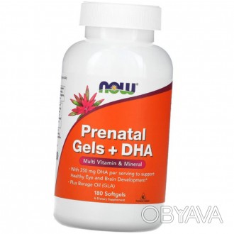 
NOW Prenatal Gels + DHA 180 softgels
✅Только оригинальная продукция, отправка в. . фото 1