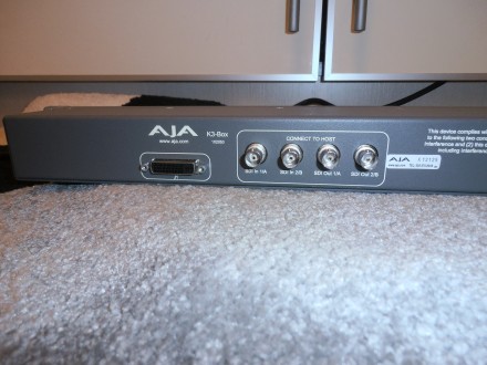 AJA K-Box 102053 для плат KONA 3/ Xena 2K/2Ke представляет собой 19 дюймовый, ре. . фото 13