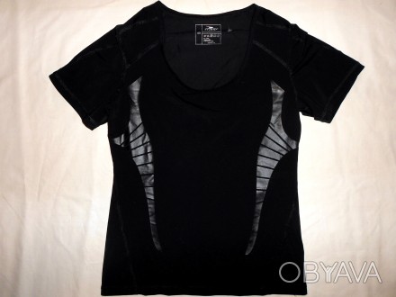 Черная спортивная футболка  Crane
Размер:   40  Материал:   75% polyamid 25% el. . фото 1