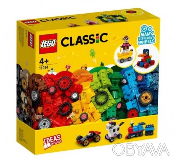 
	Lego Classic Кубики и колёса 11014
 
	Развивайте детское воображение с этим вп. . фото 1