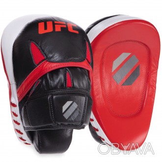 Лапа Изогнутая кожаная (2шт) UFC PRO Strike позволяют выдерживать высокий темп у. . фото 1