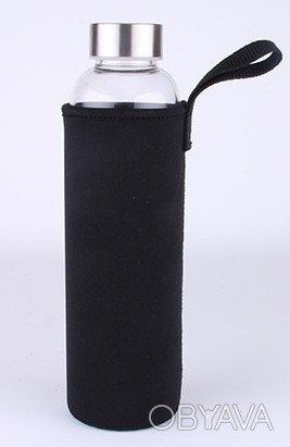Термо-чехол из неопрена для фляг с диаметром от 60 мм и выше. Оснащён прочной пе. . фото 1
