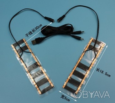 Нагревательные элементы в обувь / одежду с питанием от USB до 50 град. и сопутст. . фото 1 Нагревательные элементы для размещения в обуви, перчатках, наколенниках и пр. од. . фото 1