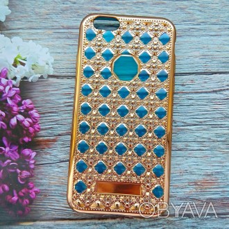 Чехол для iphone 6/ 6s силиконовый золотистый 
Очень красивая и изысканная силик. . фото 1