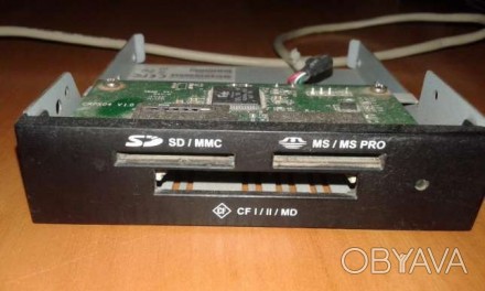 Кардридер внутренний MS Pro Duo, Memory Stick, CF - 1a02bg900-600-6g
 
Внутренни. . фото 1