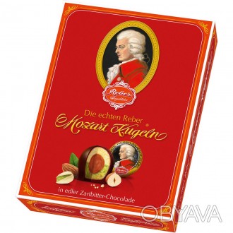 Конфеты Mozart Reber Kugeln 240 g
Ребер Моцарт Кугельн в роскошной упаковке 
Кон. . фото 1
