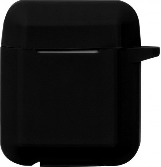 Кейс TOTO Plain Ling Angle Case AirPods Black. . фото 4
