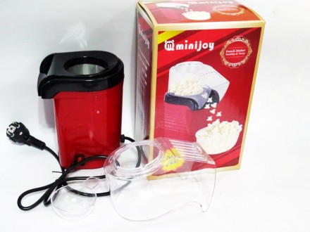 Аппарат для приготовления попкорна Minijoy Popcorn Machine
Приготовьте вкусный . . фото 7