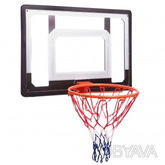Щит баскетбольный с кольцом и сеткой	
предназначен для развивающих игр с мячом и. . фото 1