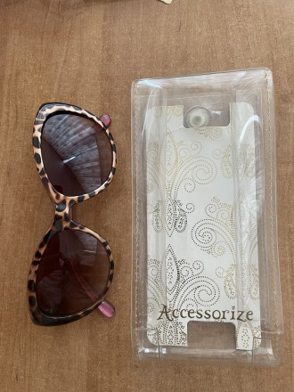 Новые очки Accessorize в леопардовой расцветке, подойдут на маленькое лицо, разм. . фото 2