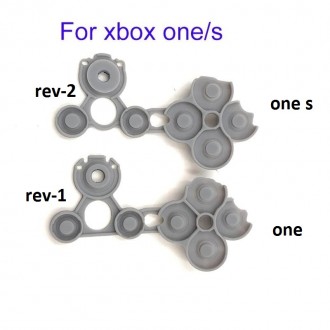 Контактные резинки для джойстика Xbox one, Xbox one s
В наличии два варианта.
. . фото 3
