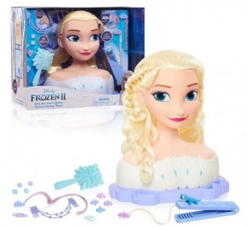 Голова манекен для причесок принцесса Эльза Deluxe Frozen Styling Head Elsa. Київ. фото 1 Голова манекен для причесок принцесса Эльза Deluxe Frozen Styling Head Elsa. Київ. фото 1