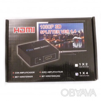 Сплиттер HDMI SWITH 4K 4в1 Black 4 портовый hdmi свитч
Описание:
Предназначен дл. . фото 1