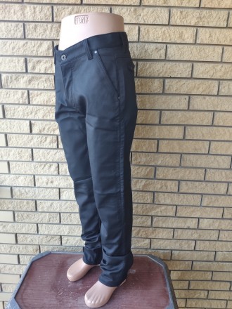 Джинсы, брюки мужские зимние больших размеров на высокий рост на флисе BLACK FOR. . фото 6