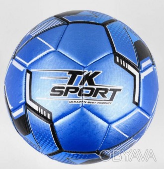 Мяч футбольный "TK Sport" арт. 44448
Размер мяча - №5;
Вес - 370 грамм;
Баллон -. . фото 1