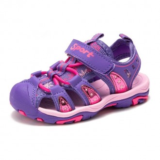 Сандалі для дівчинки Purple stars Hobibear. Коломыя. фото 1 Сандалі для дівчинки Purple stars Hobibear. Коломыя. фото 1